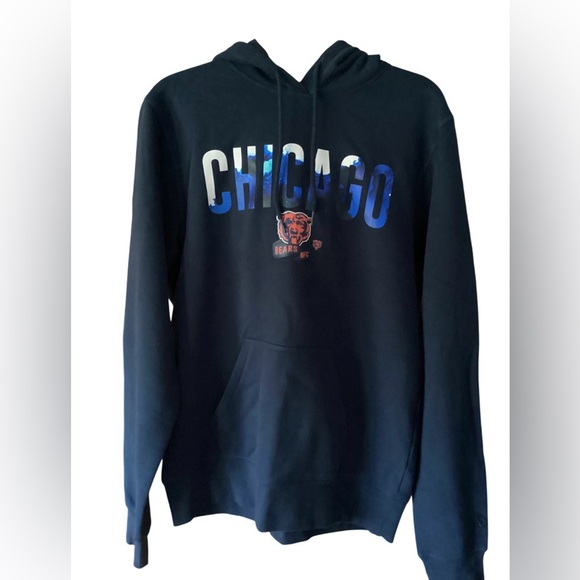 New Era Chicago Bears Navy Hoodie - Picture 2 of 7